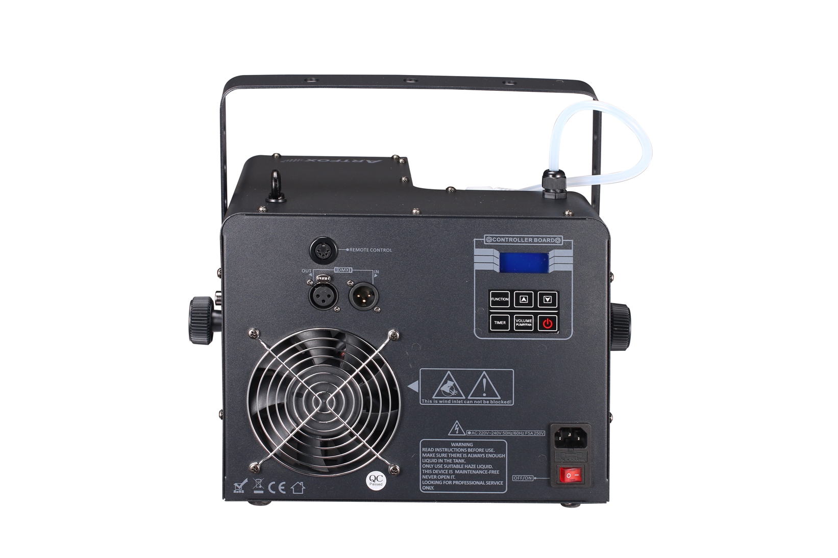 Fog Machine:600w, Remote control